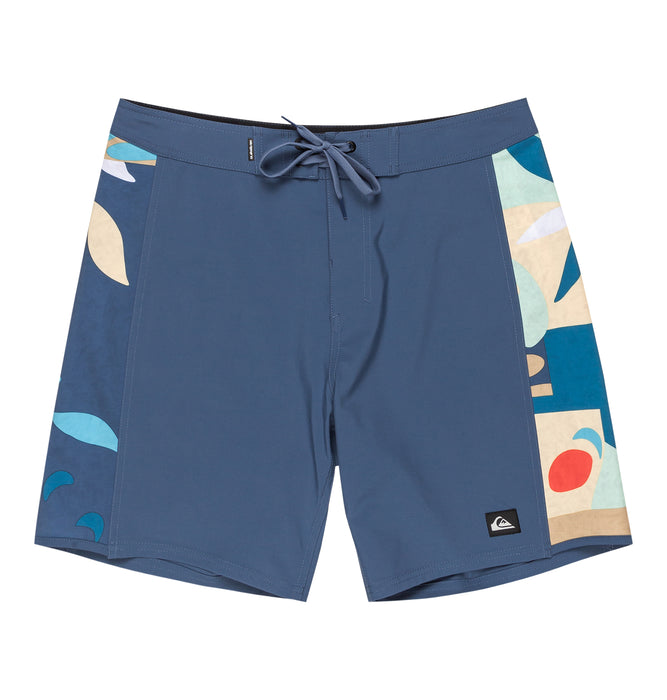QUIKSILVER メンズ SURFSILK ARCH 18 ボードショーツ フィットタイ 18インチ インナーショーツなしタイプ 4WAYストレッチ・撥水加工