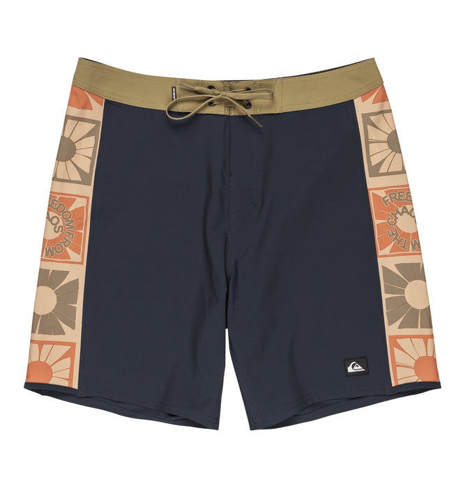 QUIKSILVER メンズ SURFSILK ARCH 18 ボードショーツ フィットタイ 18インチ インナーショーツなしタイプ 4WAYストレッチ・撥水加工