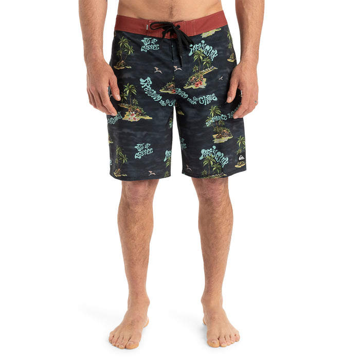 【OUTLET】Quiksilver HIGHLINE STRAIGHT LEG 19 メンズ ボードショーツ