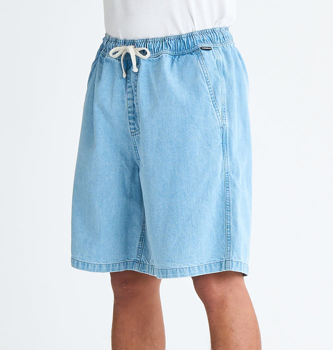 Quiksilver TAXER DENIM SHORT メンズ ボトムス ショーツ ハーフパンツ
