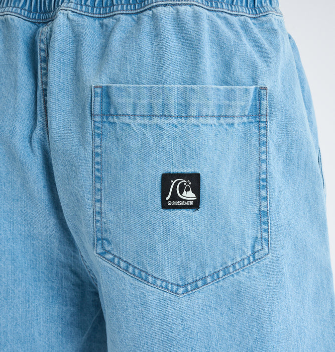 Quiksilver TAXER DENIM SHORT メンズ ボトムス ショーツ ハーフパンツ