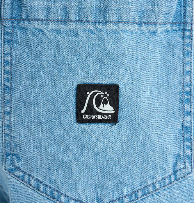 Quiksilver TAXER DENIM SHORT メンズ ボトムス ショーツ ハーフパンツ
