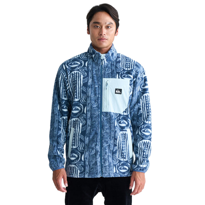 【OUTLET】QUIKSILVER メンズ CLEAN COAST FZ 長袖スウェット レギュラーフィット