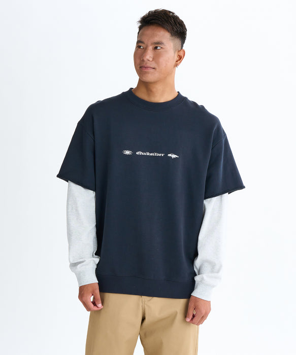 Quiksilver メンズ OPENBAR CREW プルオーバー