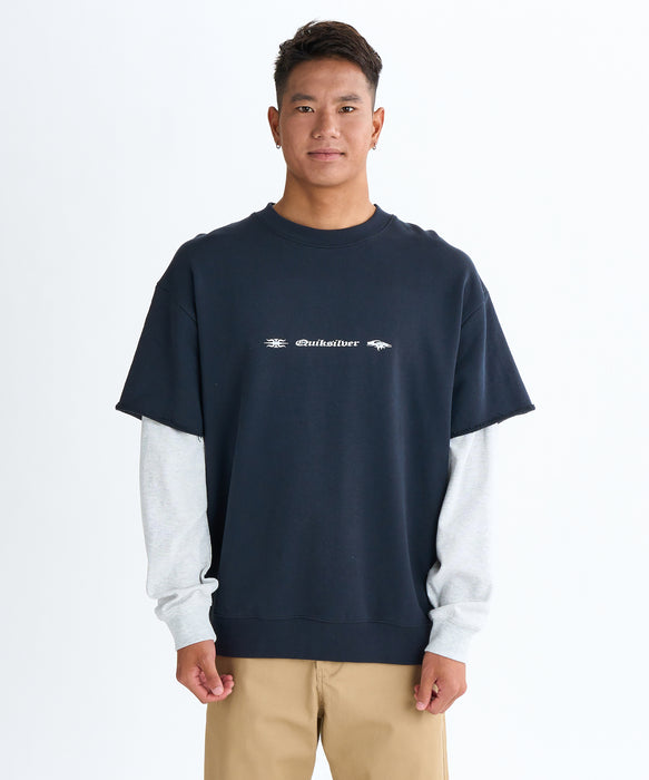 Quiksilver メンズ OPENBAR CREW プルオーバー