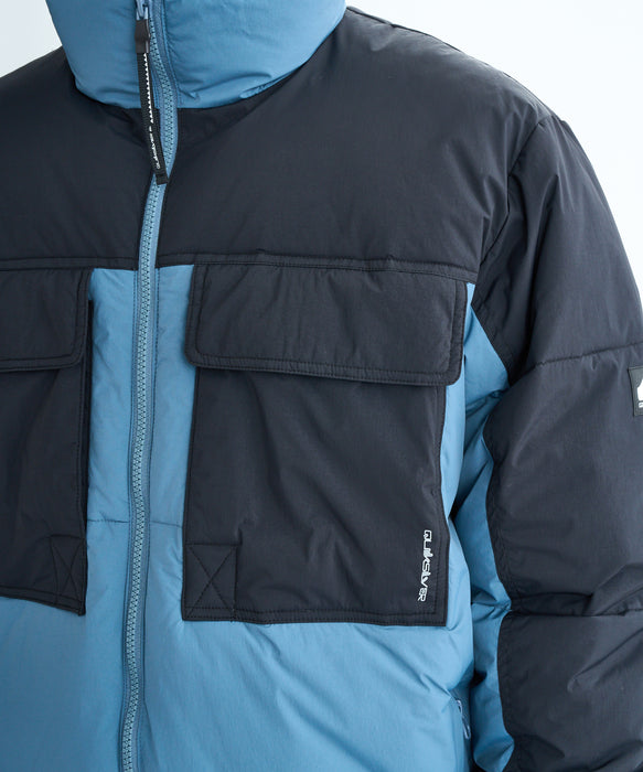 Quiksilver メンズ STAY PUFF JACKET 中綿ジャケット ジップハンド