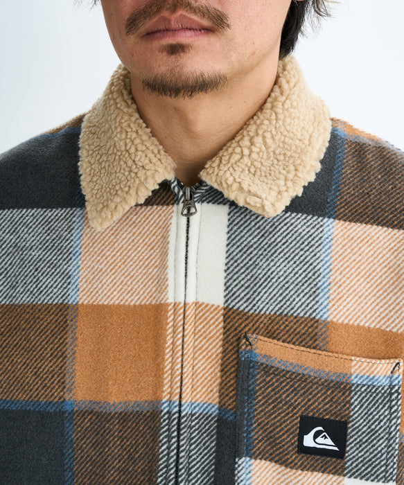 Quiksilver DNA SHERPA HARRINGTON JACKET ジャケット アウター ボア
