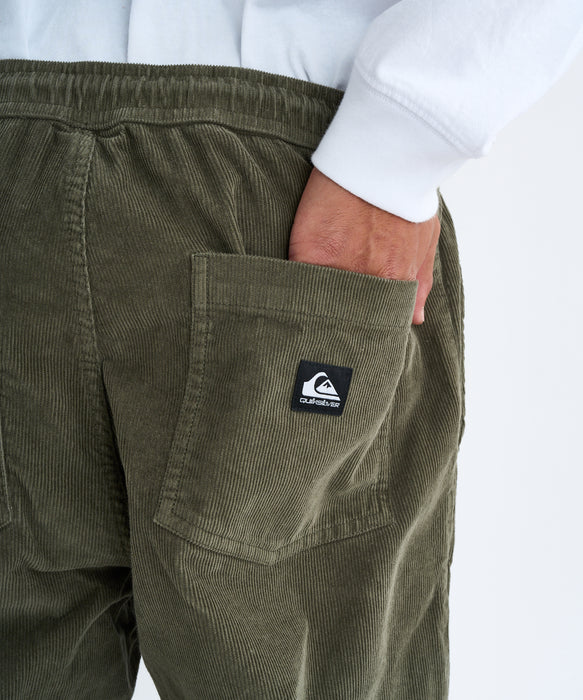 Quiksilver メンズ TAXER REGULAR CORD PANT コーデュロイパンツ