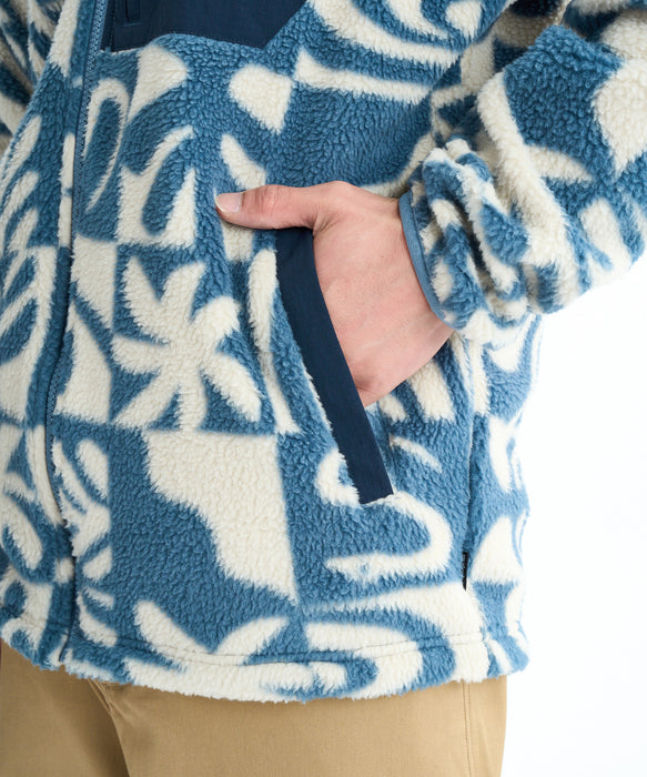 【OUTLET】Quiksilver メンズ CLEAN COAST FZ ジャケット アウター フリース