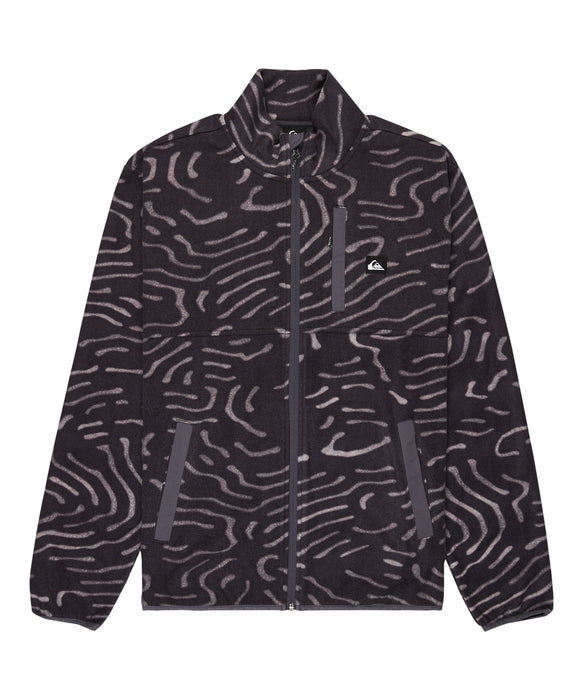 QUIKSILVER メンズ　スプリング　 XL Quiksilver NO DESTINATION FZ ジャケット アウター フリース メンズ
