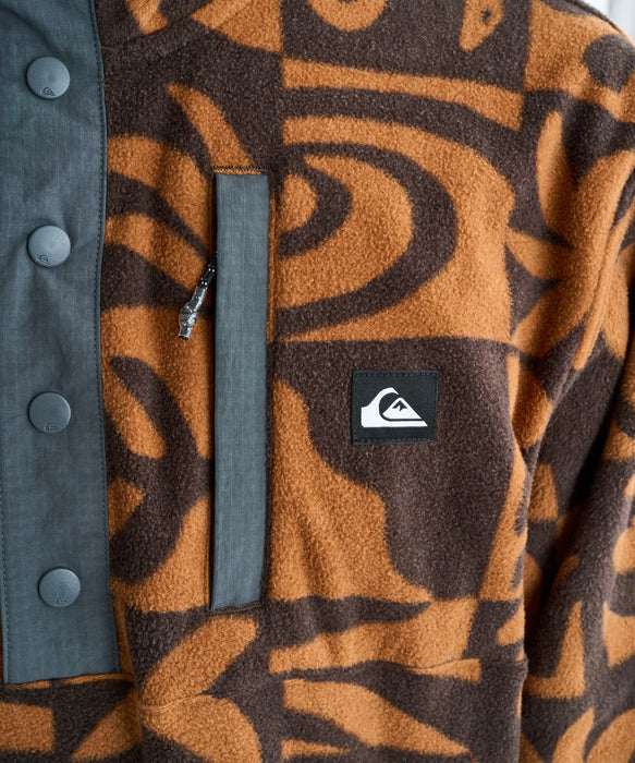 Quiksilver メンズ NO DESTINATION HS ハーフジップ