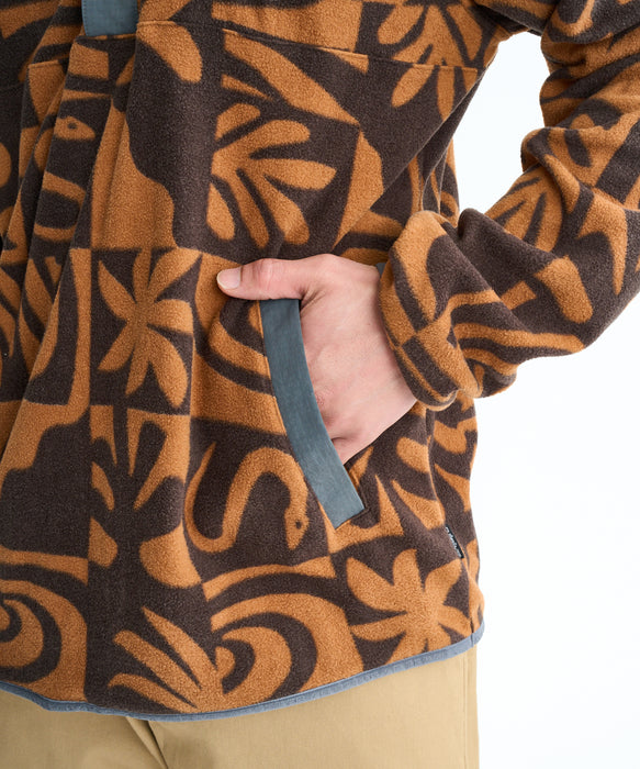 Quiksilver メンズ NO DESTINATION HS ハーフジップ