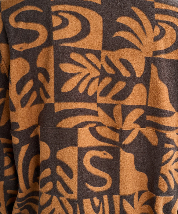 Quiksilver メンズ NO DESTINATION HS ハーフジップ