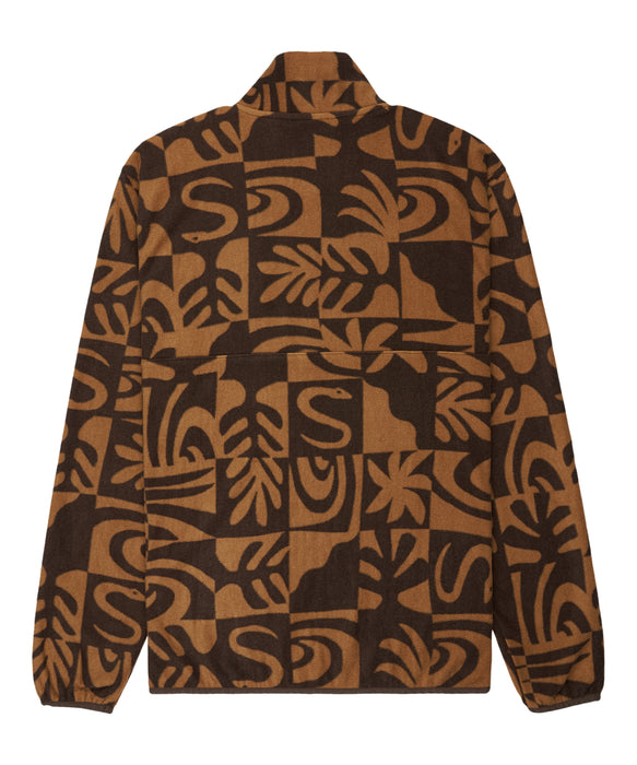 Quiksilver メンズ NO DESTINATION HS ハーフジップ