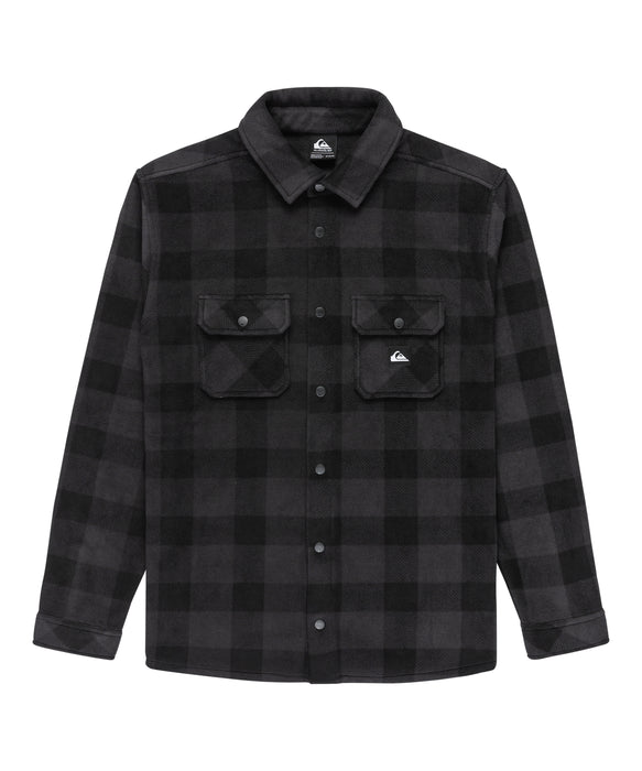 Quiksilver メンズ BERING STRAIT CHECK SHIRT シャツ フリース