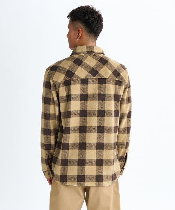 Quiksilver メンズ BERING STRAIT CHECK SHIRT シャツ フリース