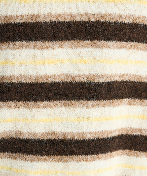 【OUTLET】Quiksilver メンズ LAGOS STRIPED CREW SWEATER セーター