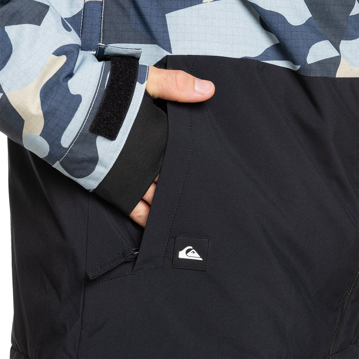 【OUTLET】Quiksilver MISSION PRINTED BLOCK JK