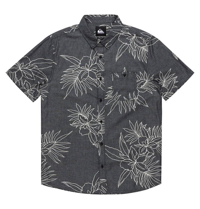 【OUTLET】QUIKSILVER メンズ GAWANHILL SS 半袖シャツ レギュラーフィット
