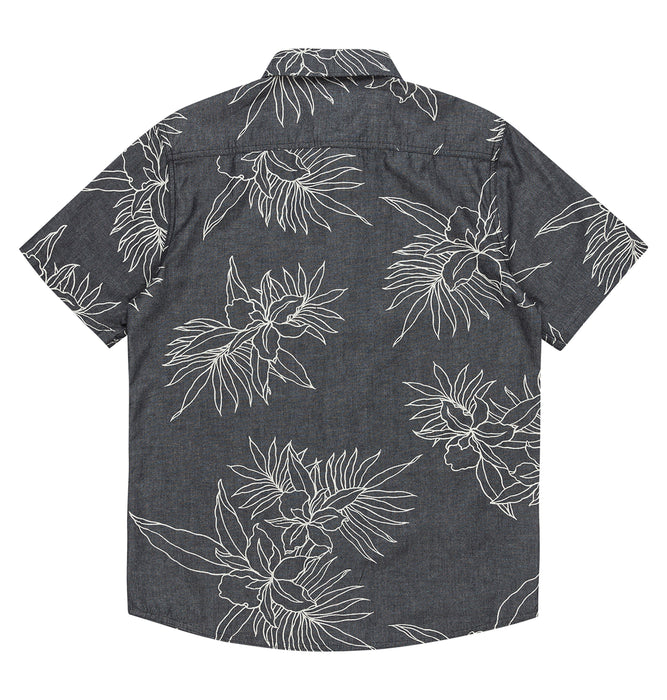 【OUTLET】QUIKSILVER メンズ GAWANHILL SS 半袖シャツ レギュラーフィット