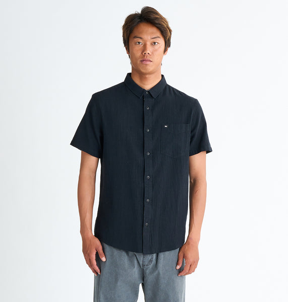 OUTLET】QUIKSILVER メンズ TIME BOX 半袖シャツ