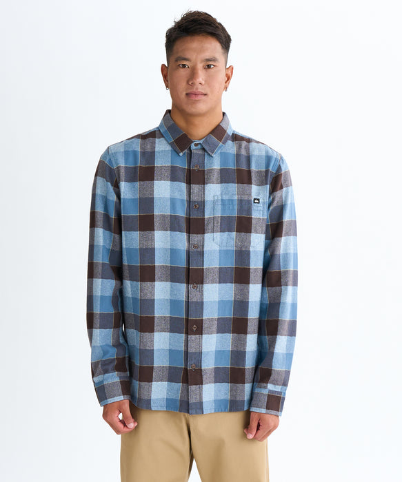 Quiksilver メンズ MOTHERFLY PLAID LS SHIRT フランネルシャツ