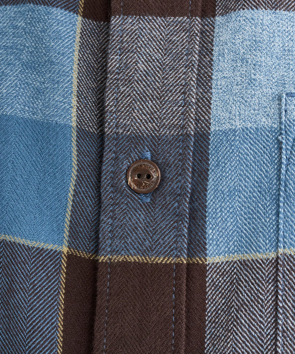 【OUTLET】Quiksilver メンズ MOTHERFLY PLAID LS SHIRT フランネルシャツ