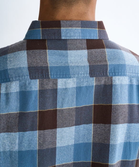 【OUTLET】Quiksilver メンズ MOTHERFLY PLAID LS SHIRT フランネルシャツ