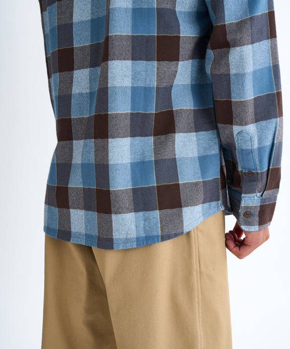 【OUTLET】Quiksilver メンズ MOTHERFLY PLAID LS SHIRT フランネルシャツ