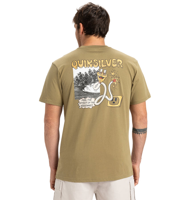 【OUTLET】【オンラインストア限定】Quiksilver EV DISCONNECT EFFECTS SS メンズ Tシャツ