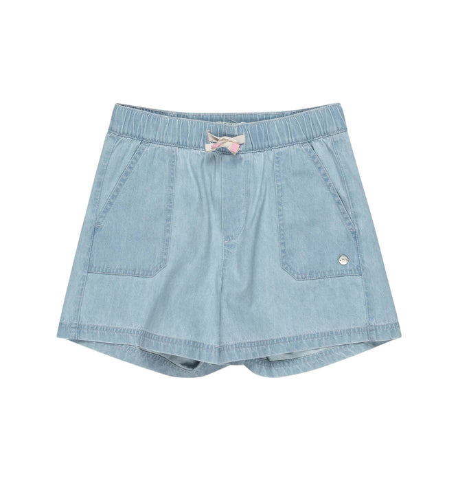 【OUTLET】Roxy CALL ON ME キッズ コットンショートパンツ