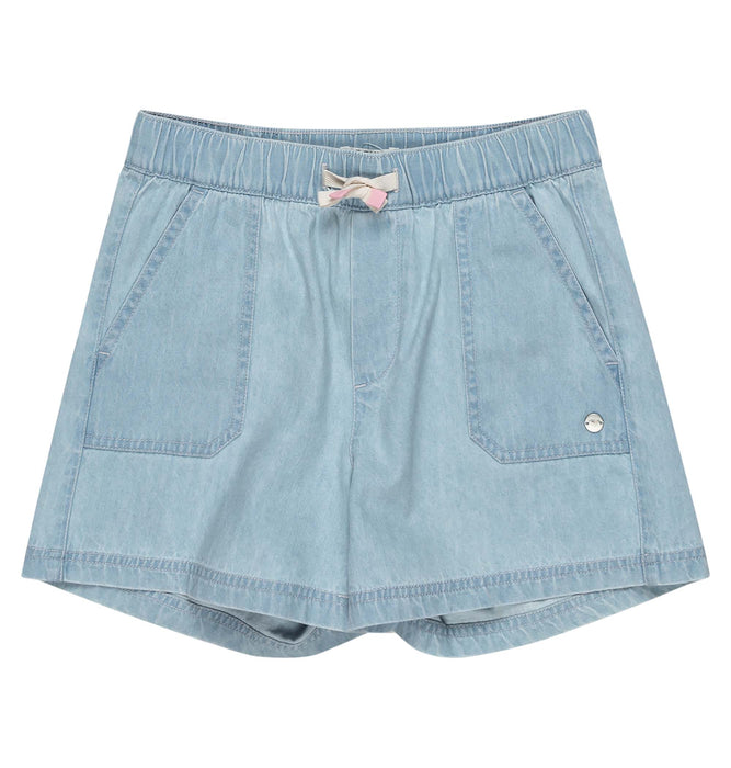 【OUTLET】Roxy CALL ON ME キッズ コットンショートパンツ