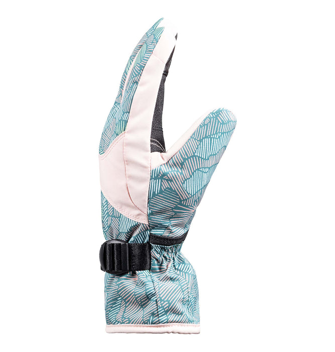 (130-150cm向け) ROXY キッズ JETTY GIRL GLOVES グローブ