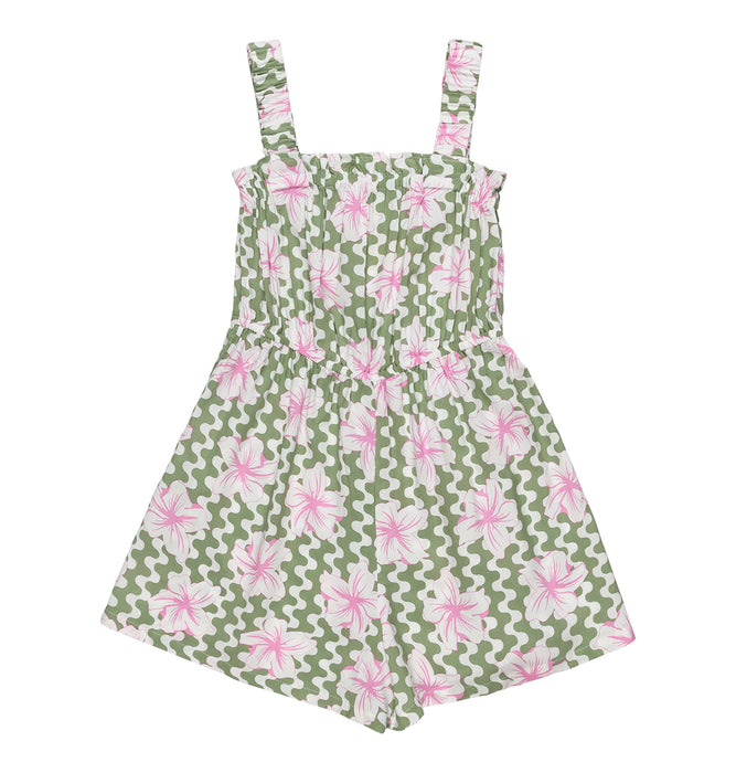 【OUTLET】Roxy PLAYA BABY PRINTED キッズ ロンパース