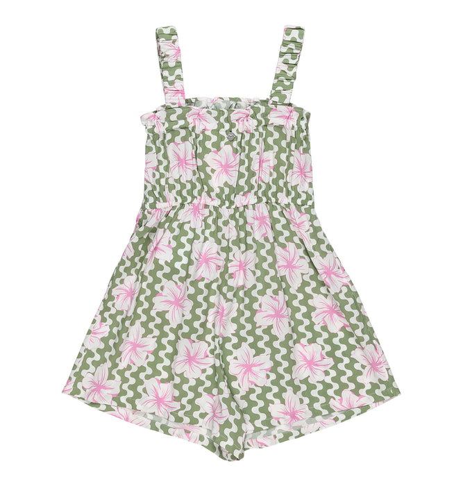 【OUTLET】Roxy PLAYA BABY PRINTED キッズ ロンパース