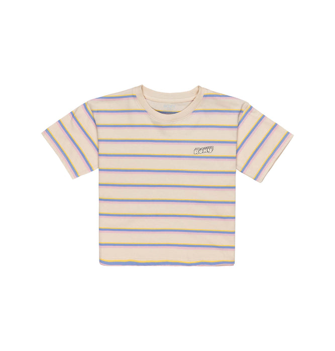 【OUTLET】Roxy NEVER SAW BLUE LIKE THAT STRIP キッズ Tシャツ