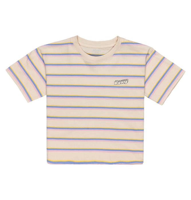 【OUTLET】Roxy NEVER SAW BLUE LIKE THAT STRIP キッズ Tシャツ