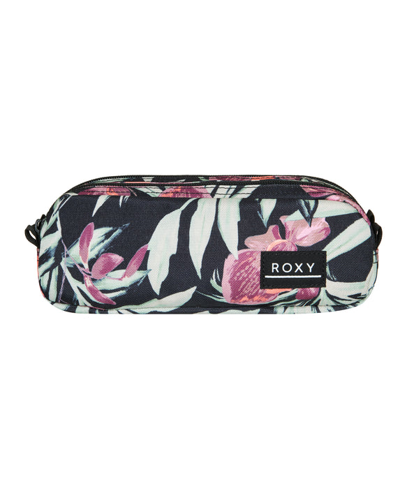 【OUTLET】Roxy DA ROCK PRINTED ウィメンズ マルチポーチ ステーショナリーポーチ <2025FW HEART WAVE>  <25FWグローバル展開アイテム>