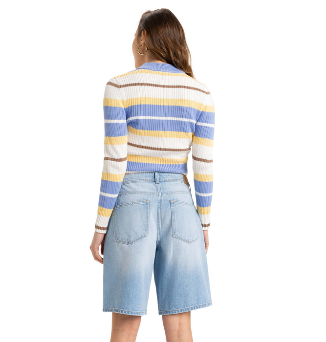 【OUTLET】Roxy AUTHENTIC STORY REGULAR ウィメンズ デニムハーフパンツ