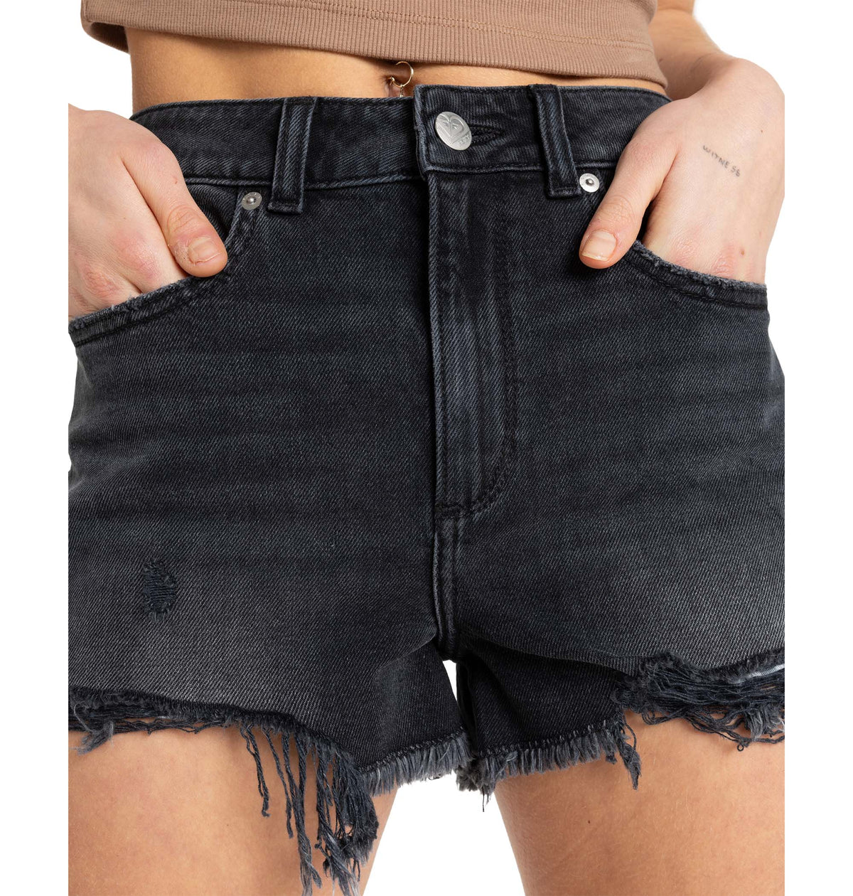 OUTLET FAMILY SALE】Roxy NEW SWELL DENIM SHORT REGULAR ウィメンズ