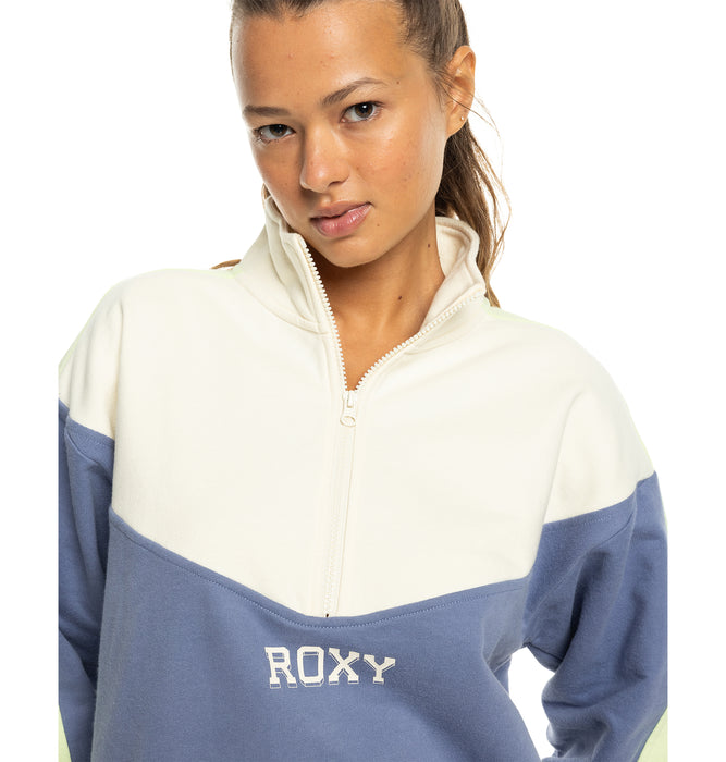 Roxy ESSENTIAL ENERGY CB HALF ZIP 2 ハーフジップ フリース