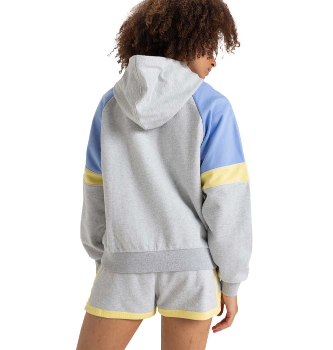 【オンラインストア・直営店限定】Roxy ESSENTIAL ENERGY BLOCKED HOODIE ウィメンズ ウェア