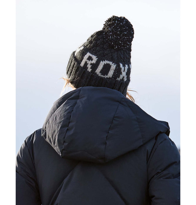 ハーフフリースライナー付き Roxy TONIC BEANIE