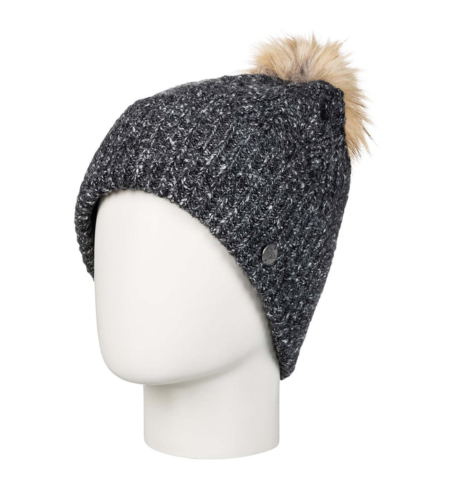 ハーフフリースライナー付き Roxy PEAK CHIC BEANIE