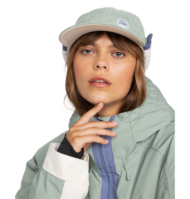 フリースライナー付き Roxy CHLOE KIM CAP