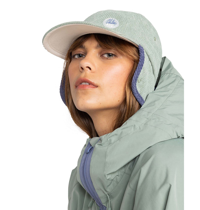 フリースライナー付き Roxy CHLOE KIM CAP