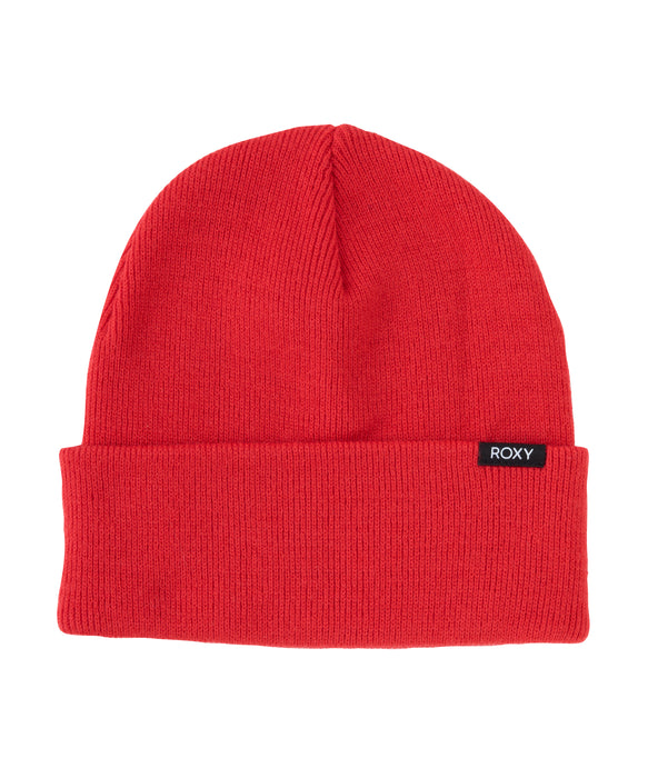 【OUTLET】Roxy TROPICAL SNOW BEANIE ウィメンズ ビーニー 折り返しデザイン <2025FW HEART WAVE>  <25FWグローバル展開アイテム>