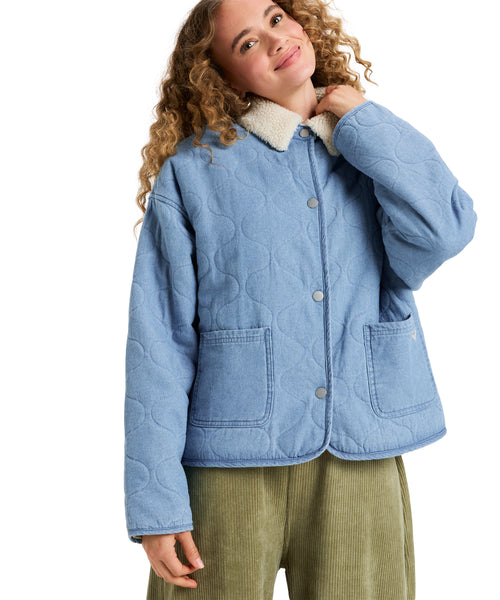 Roxy NOT SO BASIC ウィメンズ キルティングステッチ デニム