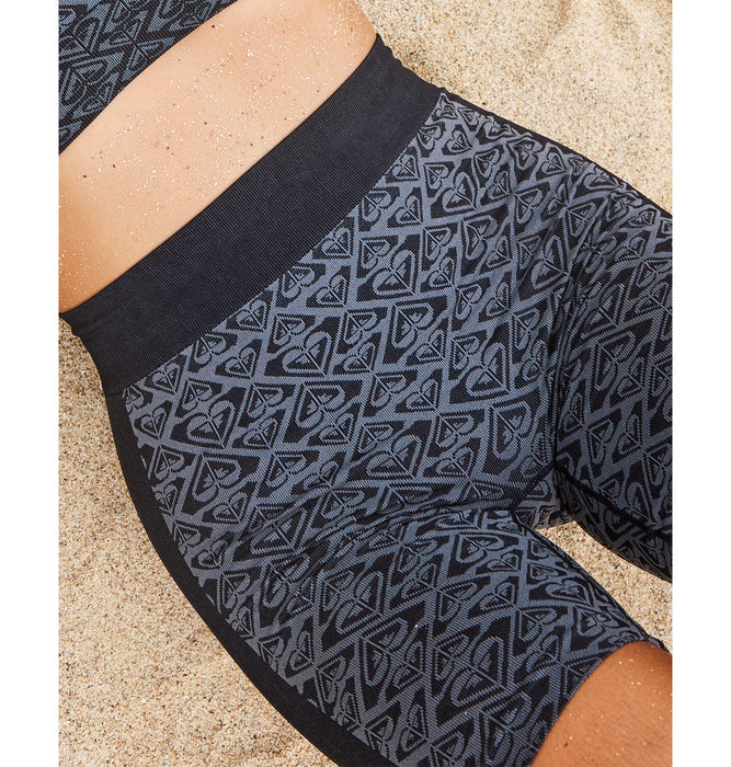 Roxy CHILLOUT SEAMLESS HEART SHORT バイクショーツ