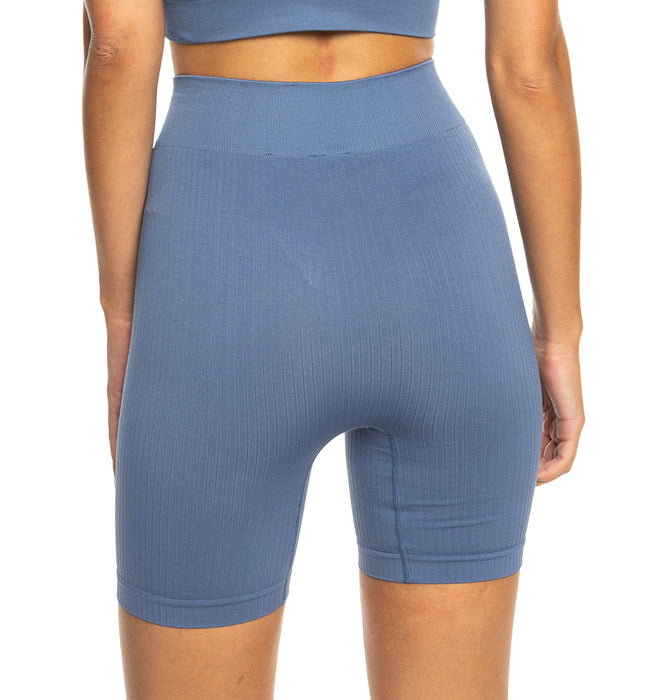 【OUTLET】Roxy CHILLOUT SEAMLESS RIB SHORTS バイクショーツ